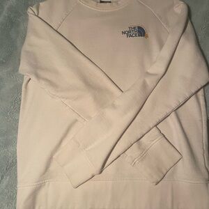 The North Face Off-White Crewneck Sweater